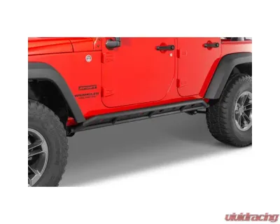 Quadratec Heavy Duty Rocker Guards Jeep Wrangler 2007-2018 - 12004 3401